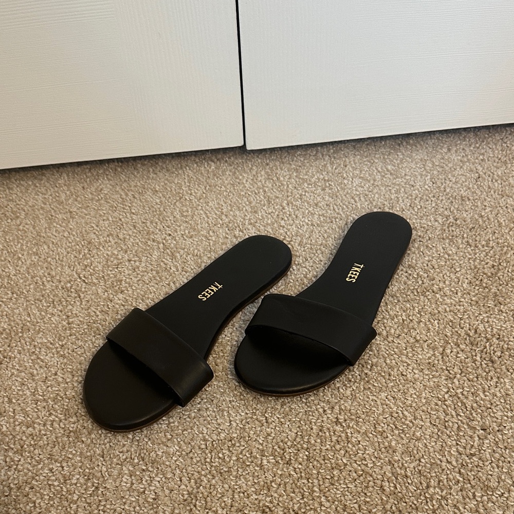 TKEES Black Women's Sandals